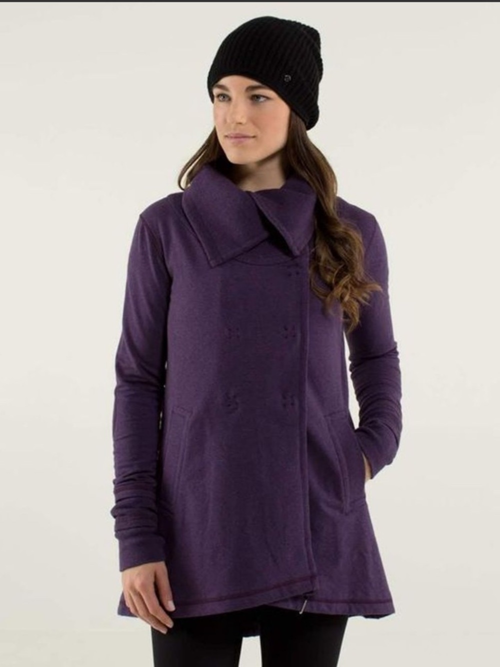 lululemon athletica Gratitude Wrap - Heathered Deep Zinfandel Purple
